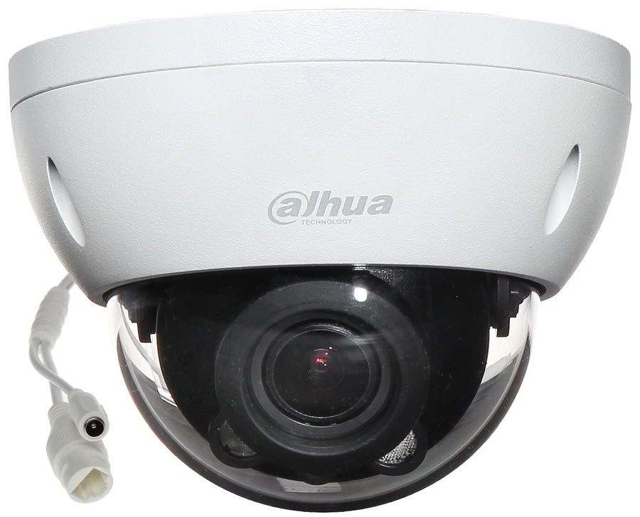 Видеокамера IP DAHUA DH-IPC-HDBW2421RP-ZS, 2.7 - 12 мм, белый Видеокамера IP DAHUA DH-IPC-HDBW2421RP-ZS, 2.7 - 12 мм, белыйКамеры видеонаблюдения<br>съемка: цветная; матрица: CMOS, 4Мп, объектив 2.7 - 12 мм; исполнение: уличная; видео: 20 кадр/с, 2688 х 1520; цифровой зум 16x; ИК-подсветка; съемка в HDR; PoE; слот для карт памяти; антивандальная; влагозащищенная; низкотемпературная; детектор движения; RJ-45<br><br>Цвет: белый