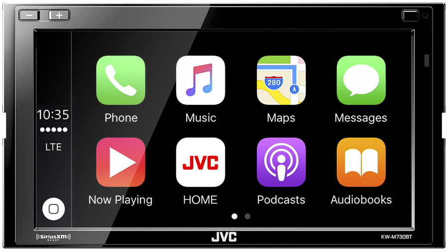 Автомагнитола JVC KW-M730BT, USB Автомагнитола JVC KW-M730BT, USBАвтомагнитолы<br>типоразмер: 2 din, MPEG4, диагональ экрана: 6.8, Bluetooth, поддержка iPod, USB-порт: тыловой<br><br>Цвет: черный