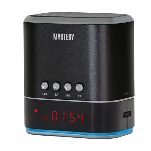 Аудиомагнитола MYSTERY MSP-127, черный Аудиомагнитола MYSTERY MSP-127, черныйМагнитолы<br>мощность: 3Вт, воспроизведение MP3, интерфейс USB, цвет: черный<br><br>Цвет: черный
