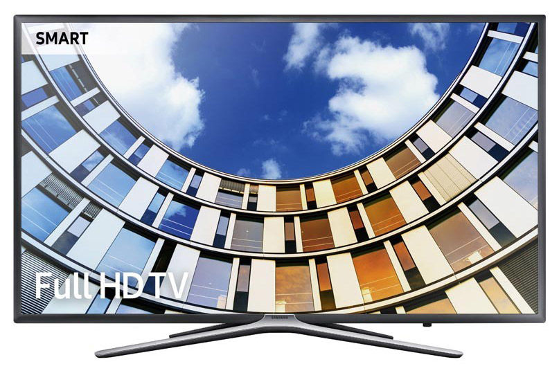 LED телевизор SAMSUNG UE43M5500AUXRU R, 43, FULL HD (1080p), черный led телевизор samsung ue40m5000auxru r 40 full hd 1080p черный