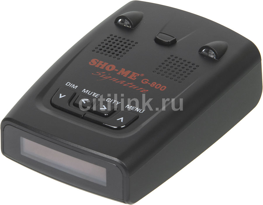 Радар-детектор SHO-ME G-800 Signature Радар-детектор SHO-ME G-800 SignatureРадар-детекторы<br>сигнатурный; диапазоны: Ultra-K, Ultra-X, X, K, KA, KU, Laser, СТРЕЛКА СТ/М; голосовые сообщения; защита от ложных срабатываний; обнаружение нескольких сигналов; питание: от прикуривателя<br>