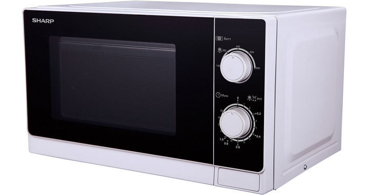 Микроволновая печь SHARP R-2000RW, белый Микроволновая печь SHARP R-2000RW, белыйМикроволновые печи<br>мощность 800Вт, объем 20л, цвет- белый<br>