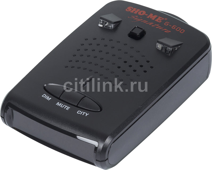 Радар-детектор SHO-ME G-600 SIGNATURE Радар-детектор SHO-ME G-600 SIGNATUREРадар-детекторы<br>сигнатурный; диапазоны: X, K, Ka, Laser, СТРЕЛКА СТ/М, ROBOT, ИСКРА, КОРДОН, КРЕЧЕТ, КРИС; питание: от прикуривателя<br>