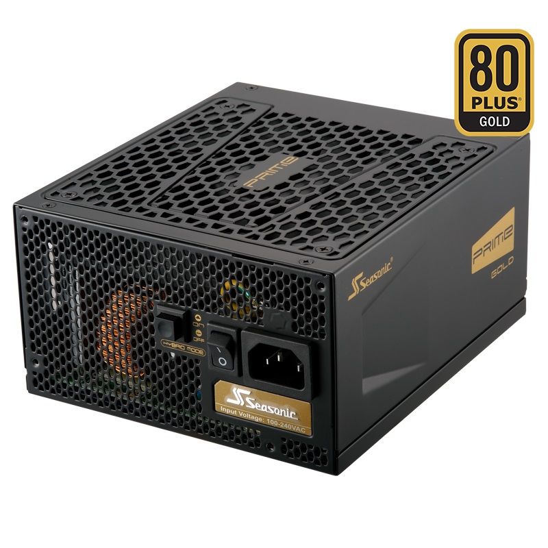 Блок питания SEASONIC PRIME GOLD SSR-650GD, 650Вт, 135мм, черный, retail Блок питания SEASONIC PRIME GOLD SSR-650GD, 650Вт, 135мм, черный, retailБлоки питания<br>ATX; размер вентилятора 135мм; мощность: 650Вт; активный PFC; стандарт 80 PLUS GOLD; питание MB и CPU: 24+4+4 pin; питание видеокарты: 4х(6+2) pin; разъемы Molex: 3шт; разъемы SATA: 6шт; отсоединяющиеся кабели; без сетевого кабеля; цвет: черный; тип поставки Ret<br><br>Цвет: черный