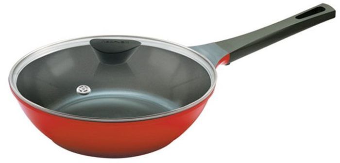 Сотейник FRYBEST Orange ORCA-W26K Orange, 2.5л, с крышкой, оранжевый