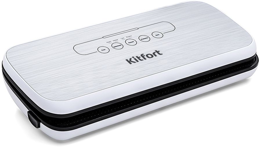 Вакуумный упаковщик Kitfort KT-1502-1 110Вт белый/серый Вакуумный упаковщик Kitfort KT-1502-1 110Вт белый/серыйПрочая кухонная техника<br>Вакууматор Kitfort КТ-1502 современный прибор, призванный увеличить сроки хранения пищевых продуктов. Продукты, упакованные под вакуумом, сохраняют свежесть и не портятся существенно дольше по сравнению с обычными условиями хранения.<br><br>Цвет: белый / серый
