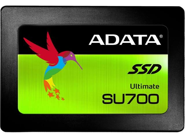 SSD накопитель A-DATA Ultimate SU700 ASU700SS-480GT-C 480Гб, 2.5, SATA III SSD накопитель A-DATA Ultimate SU700 ASU700SS-480GT-C 480Гб, 2.5, SATA IIIЖесткие диски SSD<br>скорость чтения, до: 560Мб/с; скорость записи, до: 520Мб/с; толщина - 7мм; интерфейс: SATA III; тип памяти: 3D NAND; форм-фактор: 2.5; TBW: 280 ТБ<br><br>Линейка: Ultimate SU700