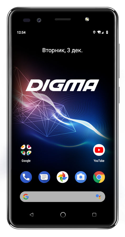 Смартфон DIGMA S513 4G VOX, черный