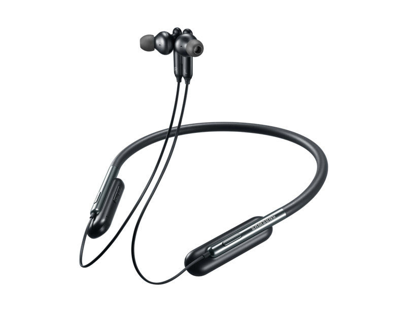 Гарнитура SAMSUNG U Flex, вкладыши, черный, беспроводные bluetooth Гарнитура SAMSUNG U Flex, вкладыши, черный, беспроводные bluetoothНаушники<br>Гармония комфорта и звука. Гибкий шейный обод беспроводных наушников Samsung U Flex разработан для комфортного использования в любых ситуациях. Слушайте музыку во время занятий спортом или пробежек, отвечайте на телефонные звонки во время работы.<br><br>Цвет: черный