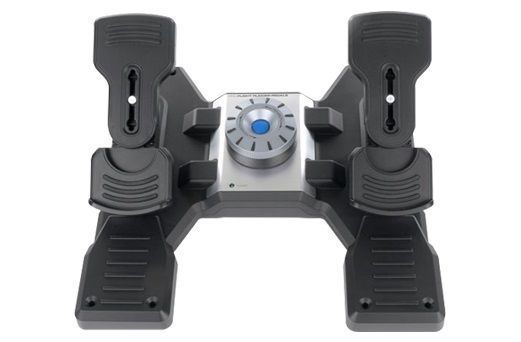 Геймпад проводной LOGITECH G Saitek PRO Flight Rudder Pedals черный [945-000005]