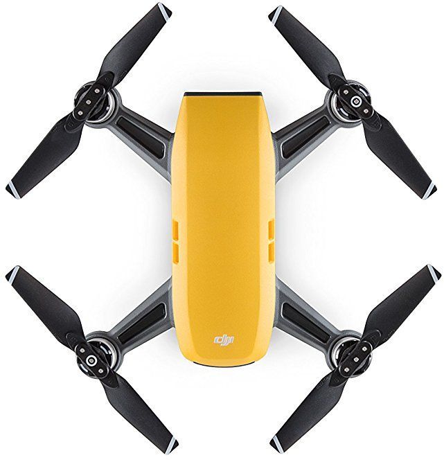 Квадрокоптер DJI Spark fly more COMBO с камерой, желтый Квадрокоптер DJI Spark fly more COMBO с камерой, желтыйКвадрокоптеры<br>количество моторов: 4; максимальная горизонтальная скорость: 3метр/сек; разрешение видео: 1920 х 1080; GPS; ГЛОНАСС; Wi-Fi; управление с мобильных устройств<br><br>Цвет: желтый