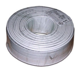 Кабель коакс. Lanmaster (TWT-RG6U-CS48/1-WH) RG-6/U F/UTP PVC внутр. 100м бел. разьем tbtec f810 f для rg 6 резьбовой