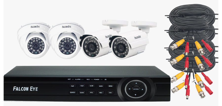Комплект видеонаблюдения Falcon Eye FE-104MHD KIT Офис Комплект видеонаблюдения Falcon Eye FE-104MHD KIT ОфисКомплекты видеонаблюдения<br><br>