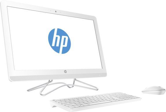 Моноблок HP 24-e044ur, Intel Core i3 7100U, 4Гб, 1000Гб, NVIDIA GeForce GT940MX - 2048 Мб, DVD-RW, Windows 10, белый [2bw38ea]