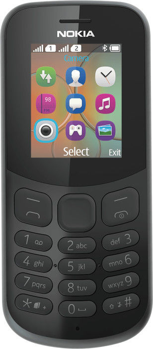 Мобильный телефон NOKIA 130 2017 черный Мобильный телефон NOKIA 130 2017 черныйМобильные телефоны<br>экран: 1.8, QVGA, камера: 0.3Мп, FM-радио<br><br>Цвет: черный