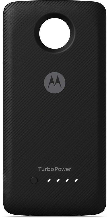 Внешний мод батарея Motorola Turbo Battery Mod 3490mAh USB Type-C черный (ASMTRBOBLKEE) Внешний мод батарея Motorola Turbo Battery Mod 3490mAh USB Type-C черный (ASMTRBOBLKEE)Внешние моды для смартфонов<br>Мощность зарядки: до 15 Вт (до 30 Вт при зарядке от сети через разъем USB-C)<br><br>Цвет: черный