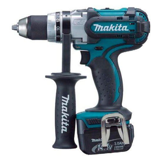 Дрель-шуруповерт MAKITA DDF444RFE Дрель-шуруповерт MAKITA DDF444RFEШуруповерты<br>функция сверление; крутящий момент: 70Н*м; скоростей: 2; основной патрон: быстрозажимной; батарея: Li-Ion; напряжение: 14.4В; вес: 2кг<br>