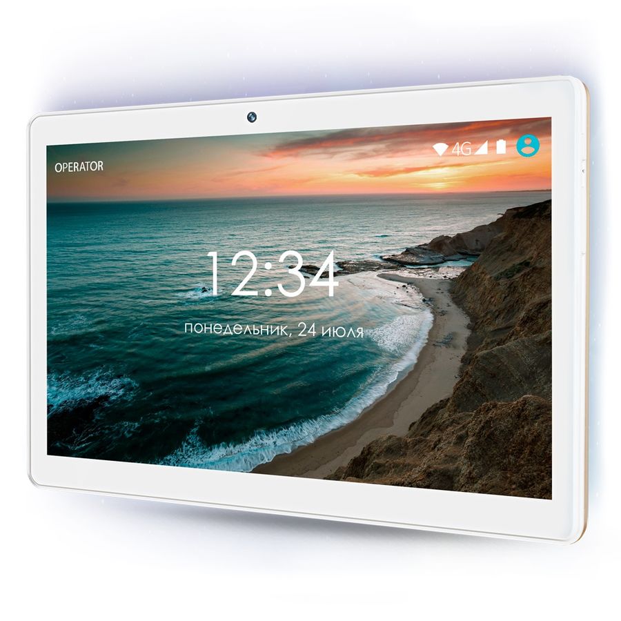 Планшет GINZZU GT-1040, 1GB, 16GB, 3G, 4G, Android 6.0 золотистый Планшет GINZZU GT-1040, 1GB, 16GB, 3G, 4G, Android 6.0 золотистыйПланшеты<br>Multitouch, диагональ: 10.1 (25.7 см), разрешение: 1280 x 800, поддержка 3G, поддержка 4G, Wi-Fi, Bluetooth, GPS, основная камера: 5Мп, фронтальная камера: 5Мп, чехол в комплекте, объём встроенной памяти: 16Гб, операционная система: Android 6.0<br><br>Цвет: золотистый