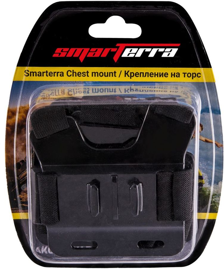 Крепление на грудь SMARTERRA CM001B, для экшн-камер Smarterra B3/W3/GoPro Hero Крепление на грудь SMARTERRA CM001B, для экшн-камер Smarterra B3/W3/GoPro HeroВсе аксессуары<br>Предназначено для создания живых, насыщенных фото и видео кадров. Зафиксируйте крепление на груди или спине, снимайте яркие кадры и заряжайтесь позитивными эмоциями! Крепление изготовлено из прочного надежного материала, не сковывает движения во время съемок, легко регулируется под любую фигуру.<br>