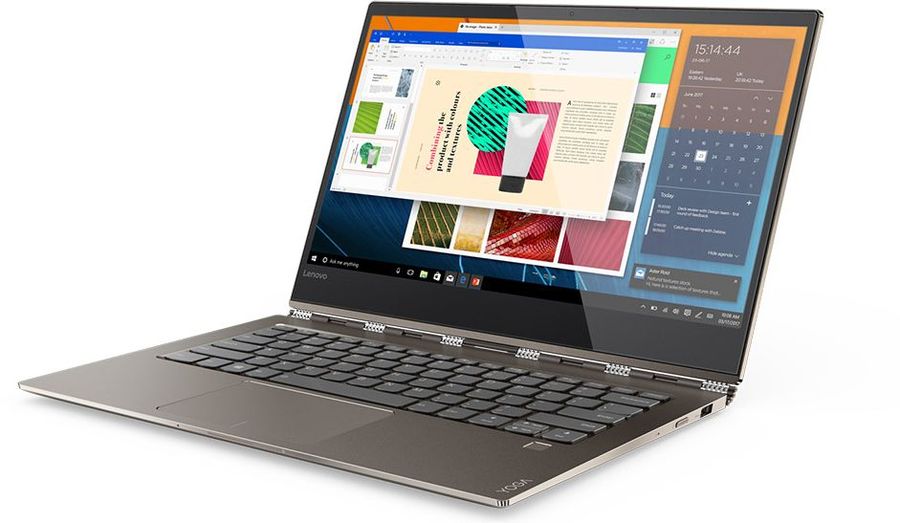 Ноутбук-трансформер LENOVO YOGA 920-13IKB, 13.9&quot;, Intel Core i5 8250U 1.6ГГц, 8Гб, 256Гб SSD, Intel HD Graphics 620, Windows 10, 80Y7001URK, медный