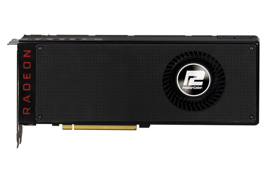 Видеокарта POWERCOLOR Radeon RX Vega 56, AXRX VEGA 56 8GBHBM2-3DH, 8Гб, HBM2, Ret Видеокарта POWERCOLOR Radeon RX Vega 56, AXRX VEGA 56 8GBHBM2-3DH, 8Гб, HBM2, RetВидеокарты<br>AMD Radeon RX Vega 56; частота процессора: 1156 МГц (1471 МГц, в режиме Boost); частота памяти: 1600МГц; объём видеопамяти: 8Гб; тип видеопамяти: HBM2; поддержка: CrossFireX; DirectX 12/OpenGL 4.5; доп. питание: 8+8 pin; блок питания не менее: 650Вт; тип поставки: Ret<br>