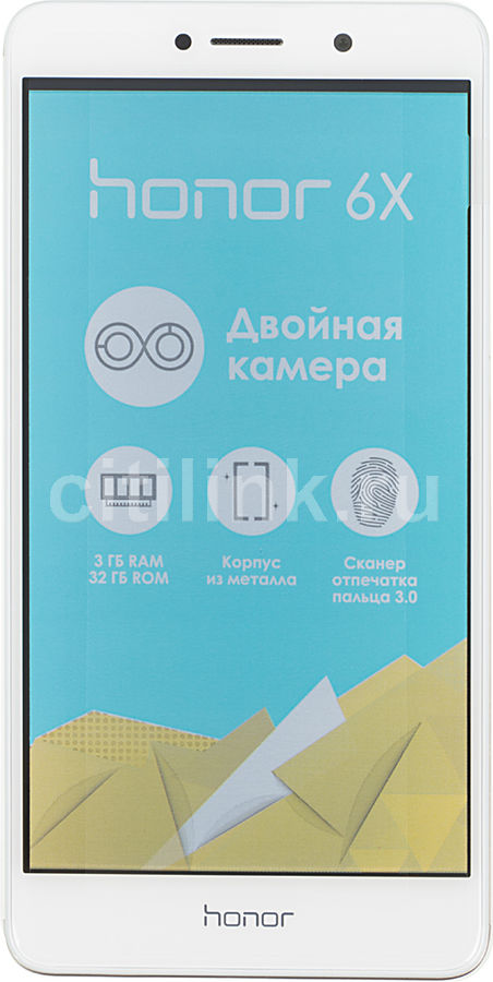 Смартфон HUAWEI Honor 6X золотистый Смартфон HUAWEI Honor 6X золотистыйМобильные телефоны<br>ОС Android 6.0, экран: 5.5, IPS, 1920x1080, процессор: Kirin 655, 2100МГц, 8-ми ядерный, камера: 12Мп, FM-радио, GPS, ГЛОНАСС<br><br>Цвет: золотистый
