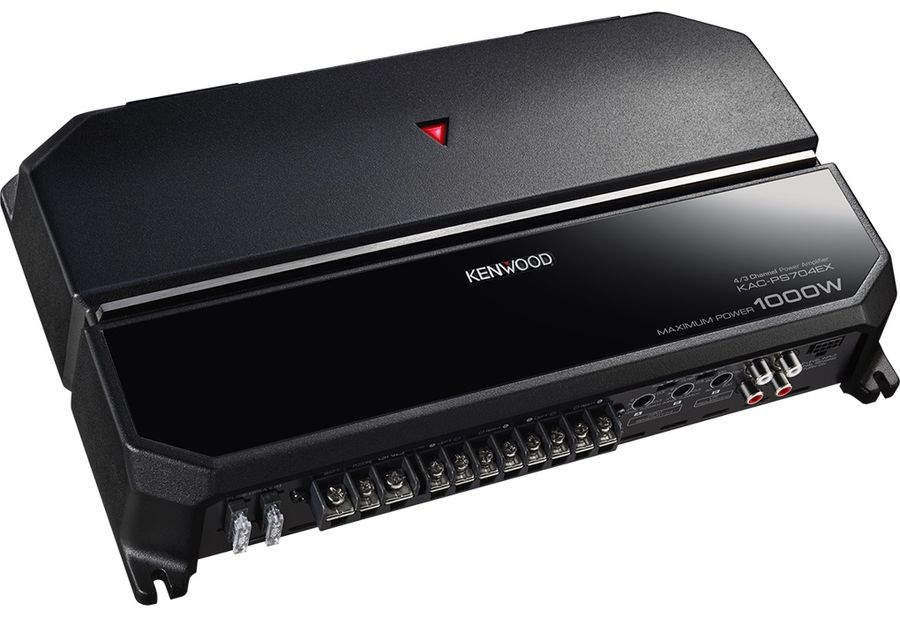 Усилитель автомобильный KENWOOD KAC-PS704EX, черный усилитель автомобильный kenwood xr 4004
