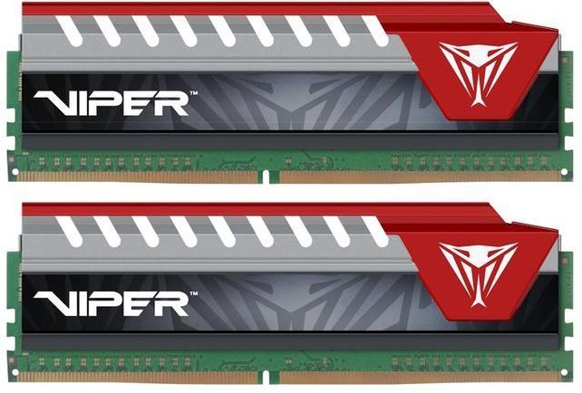 Модуль памяти PATRIOT Viper Elite PVE48G240C5KRD DDR4 - 2x 4Гб 2400, DIMM, Ret Модуль памяти PATRIOT Viper Elite PVE48G240C5KRD DDR4 - 2x 4Гб 2400, DIMM, RetМодули памяти<br>288-pin; частота: 2400; латентность: CL15; форм-фактор: DIMM; комплект модулей для идеальной совместной работы, оснащается радиатором для эффективного охлаждения, тип поставки: Ret<br><br>Линейка: Viper Elite