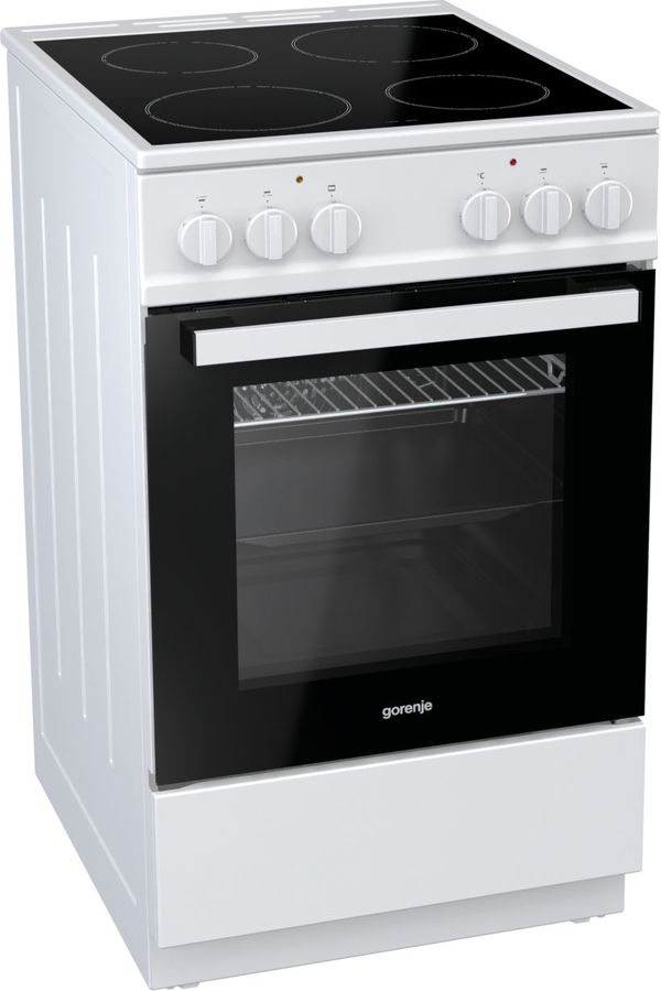 Электрическая плита GORENJE EC5112WG-B, стеклокерамика, белый Электрическая плита GORENJE EC5112WG-B, стеклокерамика, белыйЭлектрические плиты<br>материал рабочей поверхности: стеклокерамика, объем духовки: 68л, индикация остаточного тепла, цвет: белый<br><br>Цвет: белый