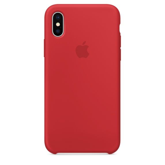 Чехол (клип-кейс) APPLE MQT52ZM/A, для Apple iPhone X, красный Чехол (клип-кейс) APPLE MQT52ZM/A, для Apple iPhone X, красныйЧехлы для смартфонов<br>Силиконовый чехол с приятной на ощупь поверхностью. Создан Apple специально для iPhone X, поэтому Ваш телефон в этом чехле все-равно будет выглядеть невероятно тонким. С внутренней стороны чехол имеет прокладку из микроволокна, которая защищает корпус смартфона.<br><br>Цвет: красный<br>Тип чехла: накладка