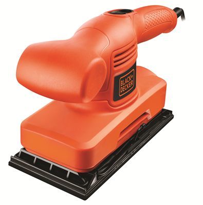 Виброшлифмашина BLACK & DECKER KA310-QS Виброшлифмашина BLACK & DECKER KA310-QSВиброшлифмашины<br>мощность: 240Вт; число оборотов: 15000 об/мин; диапазон колебаний: 2мм; шлифпластина: 91 х 189 мм<br>
