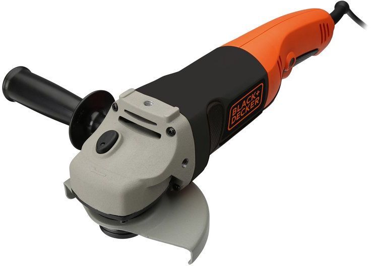 Угловая шлифмашина BLACK & DECKER KG1202-XK Угловая шлифмашина BLACK & DECKER KG1202-XKУглошлифовальные машины<br>потребляемая мощность: 1200Вт; число оборотов: 11000 об/мин; диаметр круга: 125мм; резьба шпинделя: M14<br>