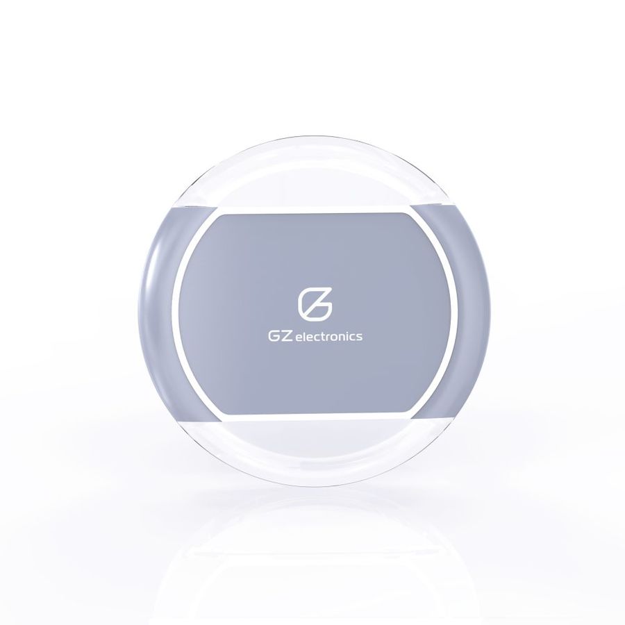 Беспроводное зарядное устройство GZ ELECTRONICS GZ-C3, USB, microUSB, 1A, серебристый Беспроводное зарядное устройство GZ ELECTRONICS GZ-C3, USB, microUSB, 1A, серебристыйЗарядные устройства<br>Просто поднесите QI-совместимое устройство на расстояние около 6 мм и процесс зарядки будет активирован. Резиновые вставки обеспечивают максимальную устойчивость на горизонтальной поверхности.<br><br>Цвет: серебристый