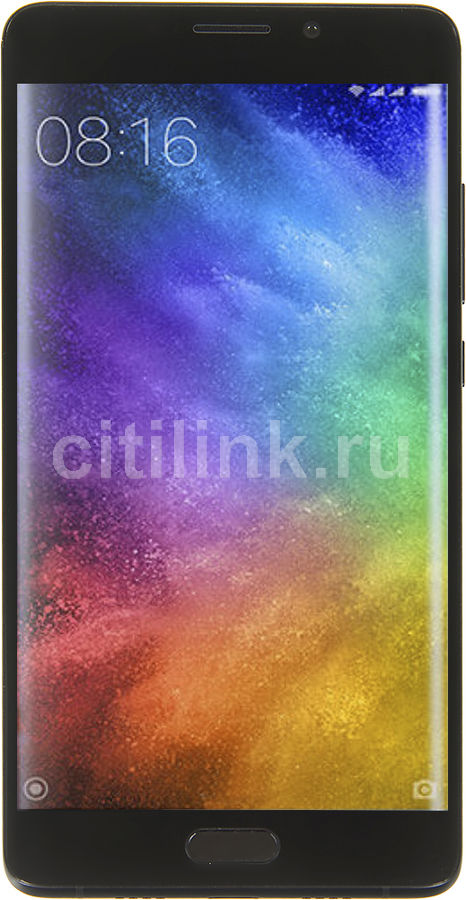 Смартфон XIAOMI Mi Note 2 черный Смартфон XIAOMI Mi Note 2 черныйМобильные телефоны<br>ОС Android 6.0, экран: 5.7, AMOLED, 1920x1080, процессор: Qualcomm Snapdragon 821, 2350МГц, 4-х ядерный, камера: 22.56Мп, GPS, ГЛОНАСС<br><br>Цвет: черный