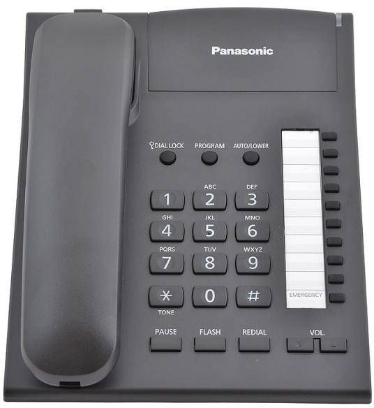 Проводной телефон PANASONIC KX-TS2382RUB, черный Проводной телефон PANASONIC KX-TS2382RUB, черныйПроводные<br>цвет: черный<br><br>Цвет: черный