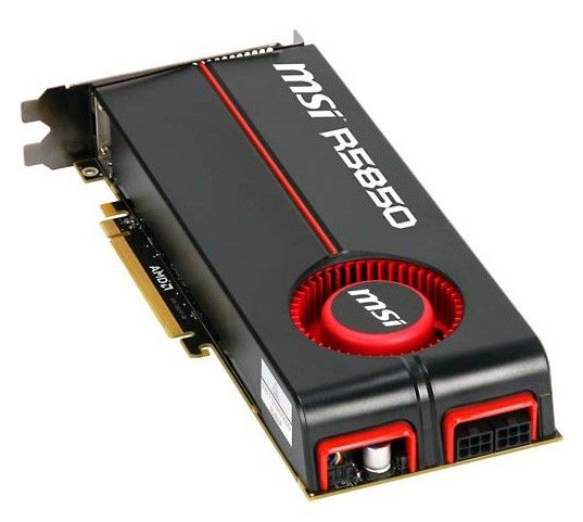 Характеристики Видеокарта MSI AMD Radeon HD 5850 1ГБ GDDR5 OC Ret