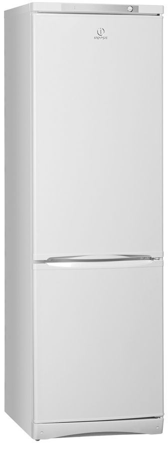 Холодильник INDESIT SB 185, двухкамерный, белый Холодильник INDESIT SB 185, двухкамерный, белыйХолодильники<br>количество камер: двухкамерный; расположение морозильной камеры- снизу, размораживание морозильной камеры- ручное, общий объем 339л, объем холодильной камеры 235л, объем морозильной камеры 104л, цвет: белый<br><br>Цвет: белый