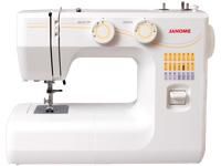 Швейная машина JANOME 1143 белый Швейная машина JANOME 1143 белыйШвейные машины<br>электромеханическая, кол-во строчек 3, челнок: вертикальный, выполнение петель: ручное, реверс, ручка для переноски<br><br>Цвет: белый