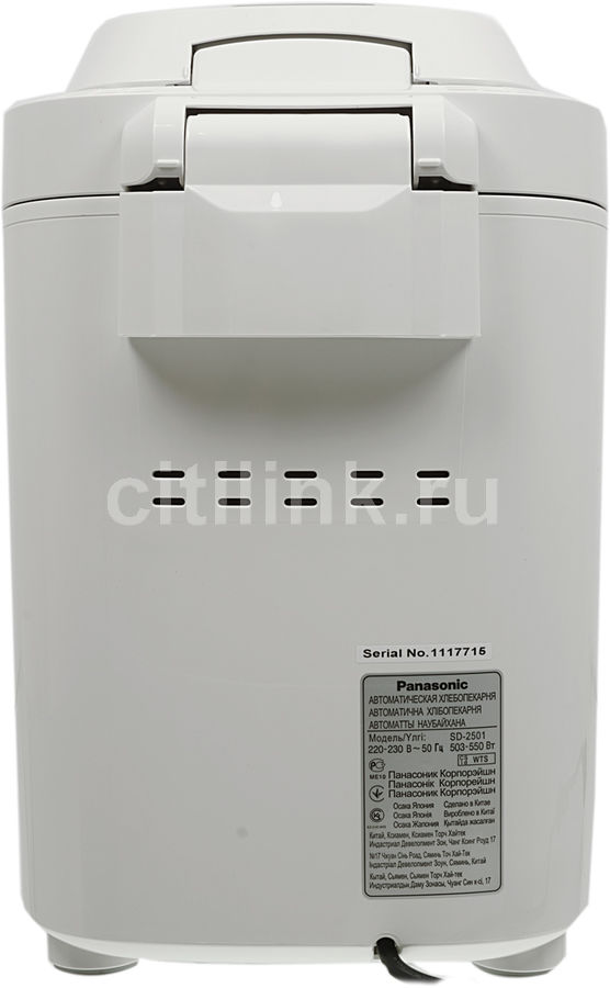 Книга рецептов для panasonic sd-2501 Книга рецептов для panasonic sd-2501