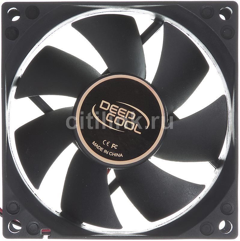 Вентилятор DEEPCOOL XFAN 80, 80мм, Ret Вентилятор DEEPCOOL XFAN 80, 80мм, RetСистемы охлаждения компьютера<br>вентиляторов - 1шт, 80мм, 1800 об/мин; подшипник скольжения<br>