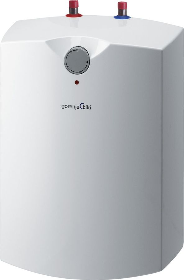 Водонагреватель GORENJE GT 5 U (V6), накопительный, 2кВт Водонагреватель GORENJE GT 5 U (V6), накопительный, 2кВтЭлектрические водонагреватели<br>тип водонагревателя: накопительный; мощность: 2кВт; управление: механическое; объем резервуара: 5л; время нагрева: 11мин; максимальная температура: 75°; защита от перегрева; материал бака: эмаль<br>