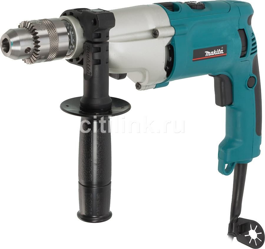 Дрель ударная MAKITA HP2070 Дрель ударная MAKITA HP2070Дрели<br>мощность: 1010Вт; кол-во скоростей: 2; тип патрона: кулачковый; вес: 2.6кг<br>