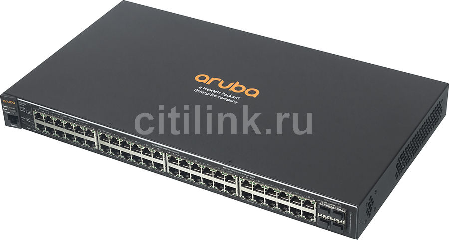 Коммутатор HPE 2530-48G, J9775A Коммутатор HPE 2530-48G, J9775AКоммутаторы<br>управляемый, монтируемый в 19 стойку, порты 1000Base-T(Gigabit Ethernet): 48 шт.<br>
