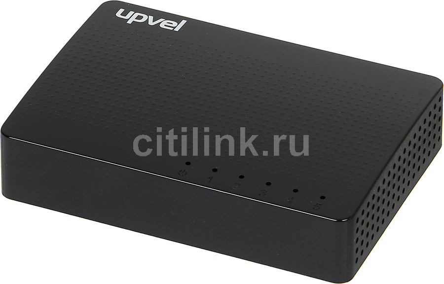 Коммутатор UPVEL US-5G Коммутатор UPVEL US-5GКоммутаторы<br>порты 1000Base-T(Gigabit Ethernet): 5 шт.<br>
