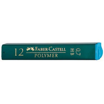 Грифель Faber-Castell Polymer 521700 0.7мм HB (12гриф) карт.кор. Грифель Faber-Castell Polymer 521700 0.7мм HB (12гриф) карт.кор.Карандаши механические<br>диаметр грифеля: 0.7мм<br>