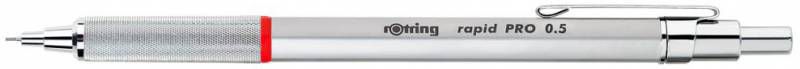 Карандаш механический Rotring Rapid PRO 1904255 0.5мм серебристый Карандаш механический Rotring Rapid PRO 1904255 0.5мм серебристыйКарандаши механические<br>диаметр грифеля: 0.5мм<br>
