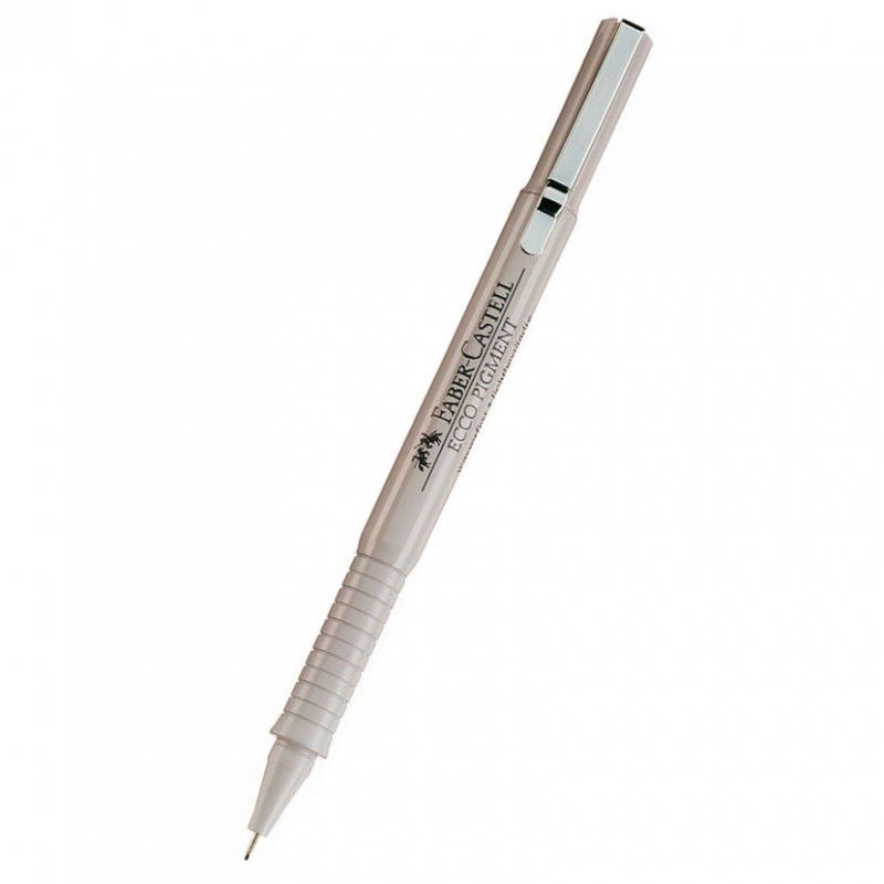 Ручка капиллярная Faber-Castell Ecco Pigment (166599) 0.5мм черные чернила Ручка капиллярная Faber-Castell Ecco Pigment (166599) 0.5мм черные чернилаРучки-роллеры<br>диаметр наконечника: 0.5мм; цвет чернил: черный<br>