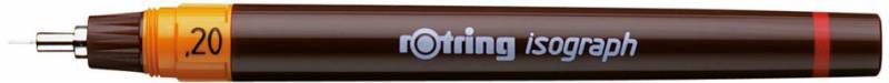 Изограф Rotring 1903397 0.2мм корпус бордовый пластик съемный пишущий узел/заправка тушь Изограф Rotring 1903397 0.2мм корпус бордовый пластик съемный пишущий узел/заправка тушьЧертежные принадлежности<br>толщина линии: 0.2мм<br>