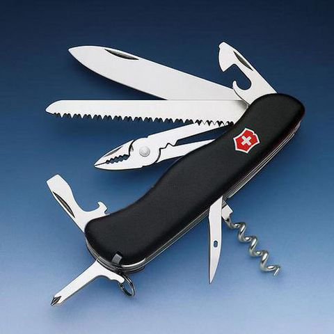Нож перочинный Victorinox Atlas (0.9033.3) 111мм 16функций черный карт.коробка Нож перочинный Victorinox Atlas (0.9033.3) 111мм 16функций черный карт.коробкаНожи перочинные<br>количество функций: 16шт; длина лезвия: 85мм; марка стали лезвия: 1.4110<br><br>Цвет: черный