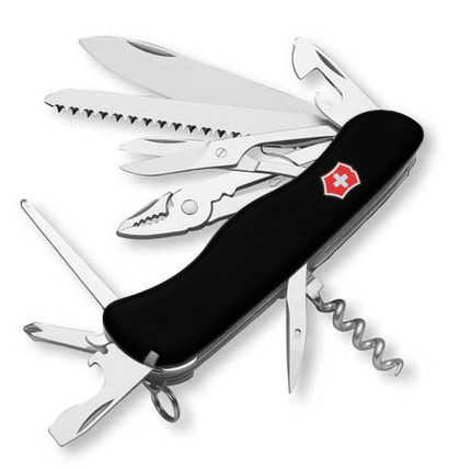 Нож перочинный Victorinox Hercules (0.9043.3) 111мм 18функций черный карт.коробка Нож перочинный Victorinox Hercules (0.9043.3) 111мм 18функций черный карт.коробкаНожи перочинные<br>количество функций: 18шт; длина лезвия: 85мм; марка стали лезвия: 1.4110<br><br>Цвет: черный